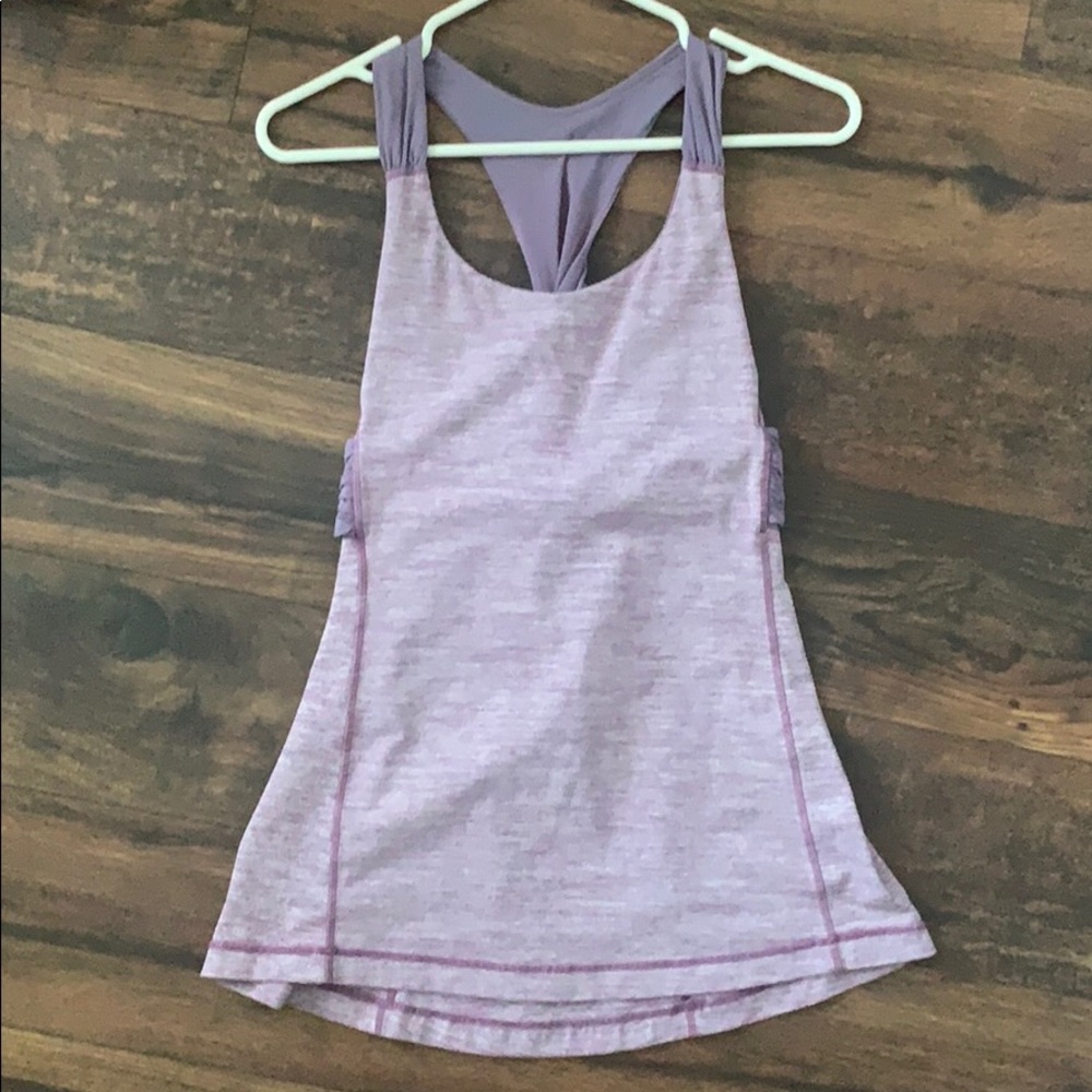 Lulumon Purple Athletics Workout Top